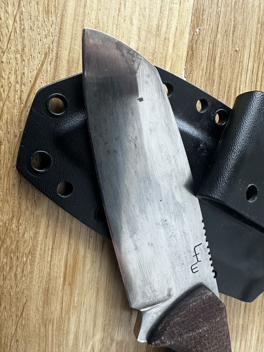 Nóż LKW kabura kydex, rekojesc micatra.