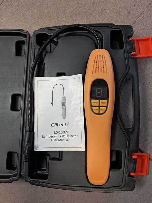 Elektroniczny wykrywacz nieszczelności freonów