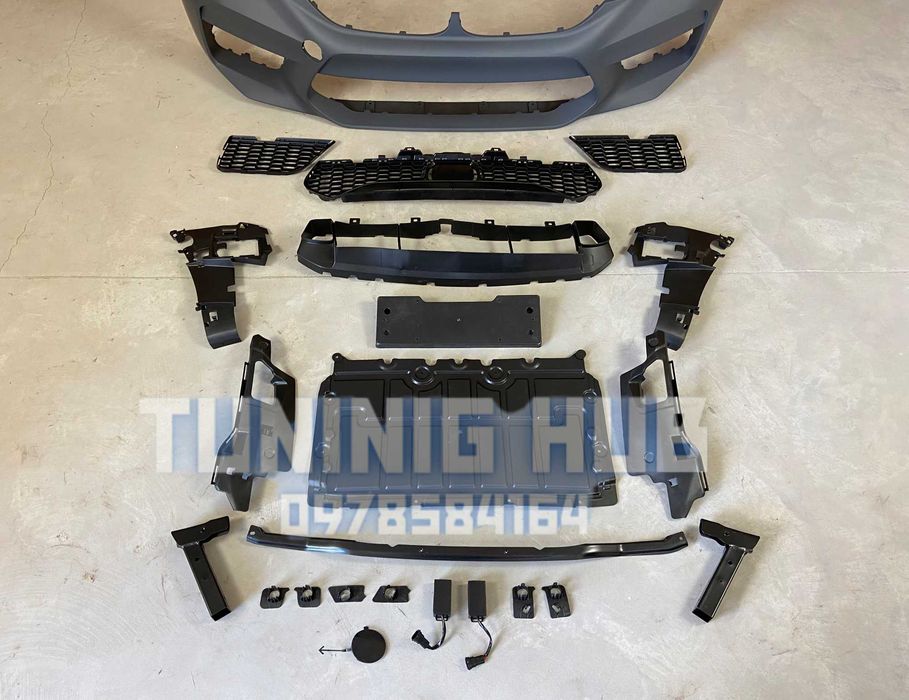 бампер bmw g30 m5 f90 передний бампер бмв (дорест) г30 бмв м5 ф90