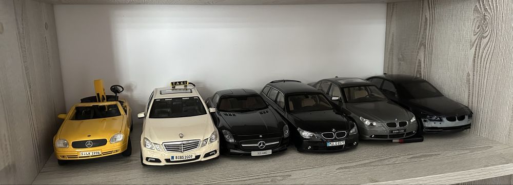 Колекційні моделі 1:18,1:24