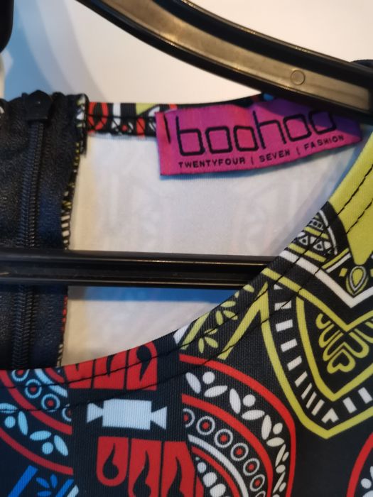 Krótki kombinezon damski Boohoo rozm 42, kieszenie, nowy
