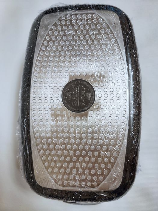 Утятница &казан алюминиевый,5,5 л с крышкой,гранитное покрытие