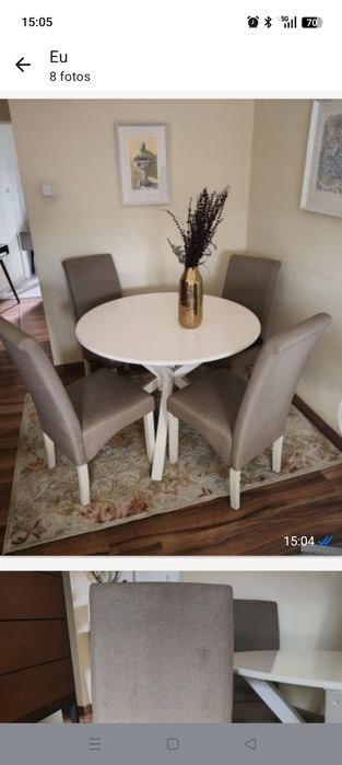 Conjunto 4 cadeiras