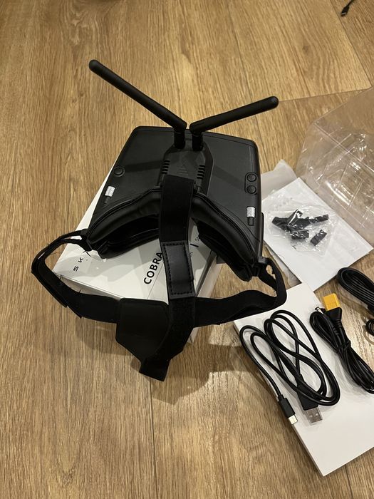 FPV Окуляри Cobra Skyzone Cobra X V4 Black