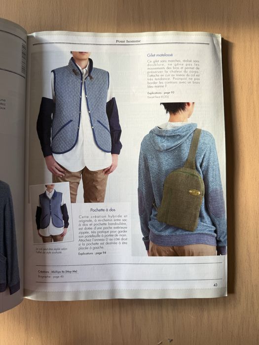 Revista Coudre C’est Facile - Un Patron, plusiers variations