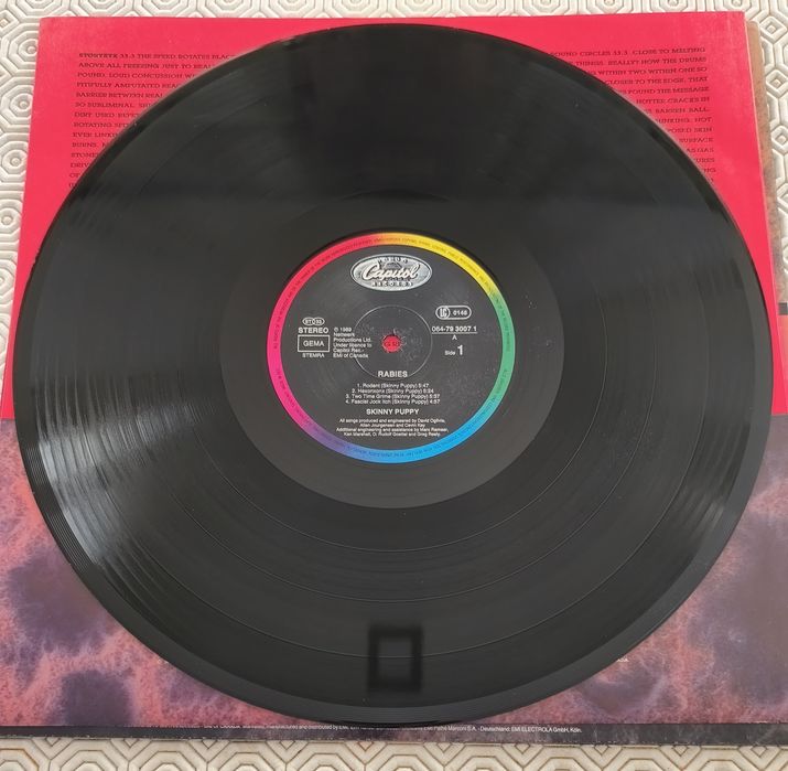 Skinny Puppy - Rabies LP