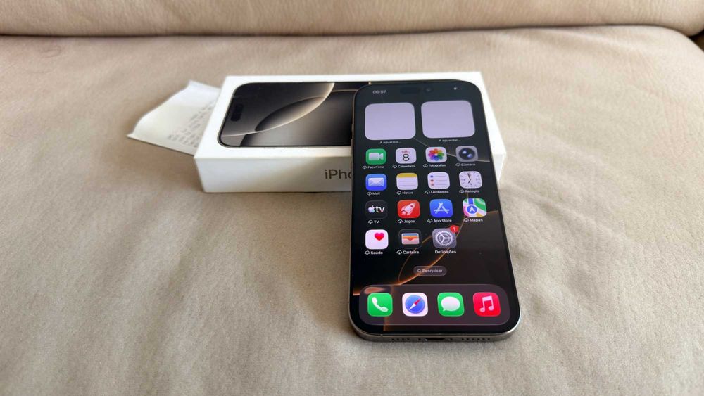 Vendo troco iPhone 16 Pro Max 256Gb Natural C/Fatura e Garantia Apple
