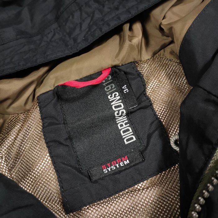 DIDRIKSONS Kurtka Parka Płaszcz Czarna Damska r.34