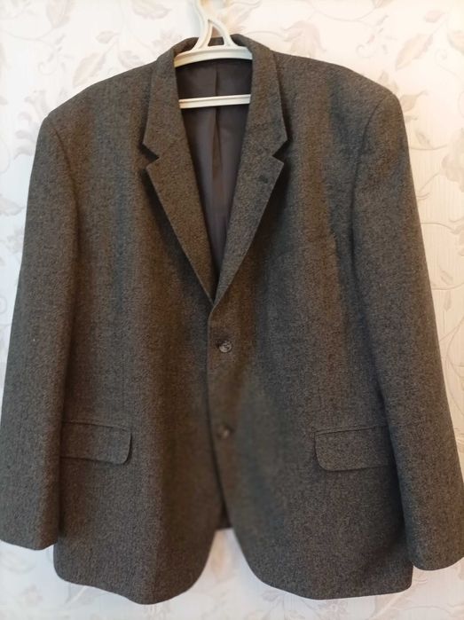 Пиджак мужской из твида.р. 64