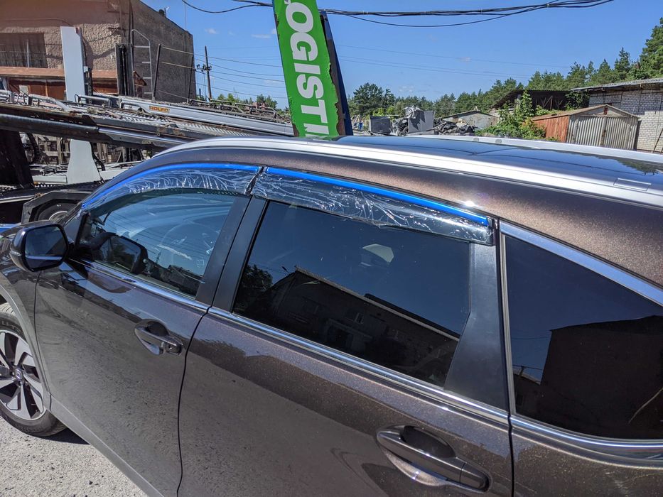 Дефлектори вікон вітровики Хонда ЦРВ Honda CRV 12-23 ветровики СРВ