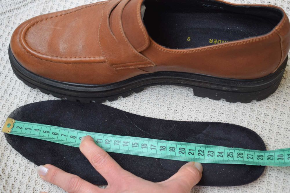 кожаные лоферы полуботинки кеды криперы Salamander р. 42