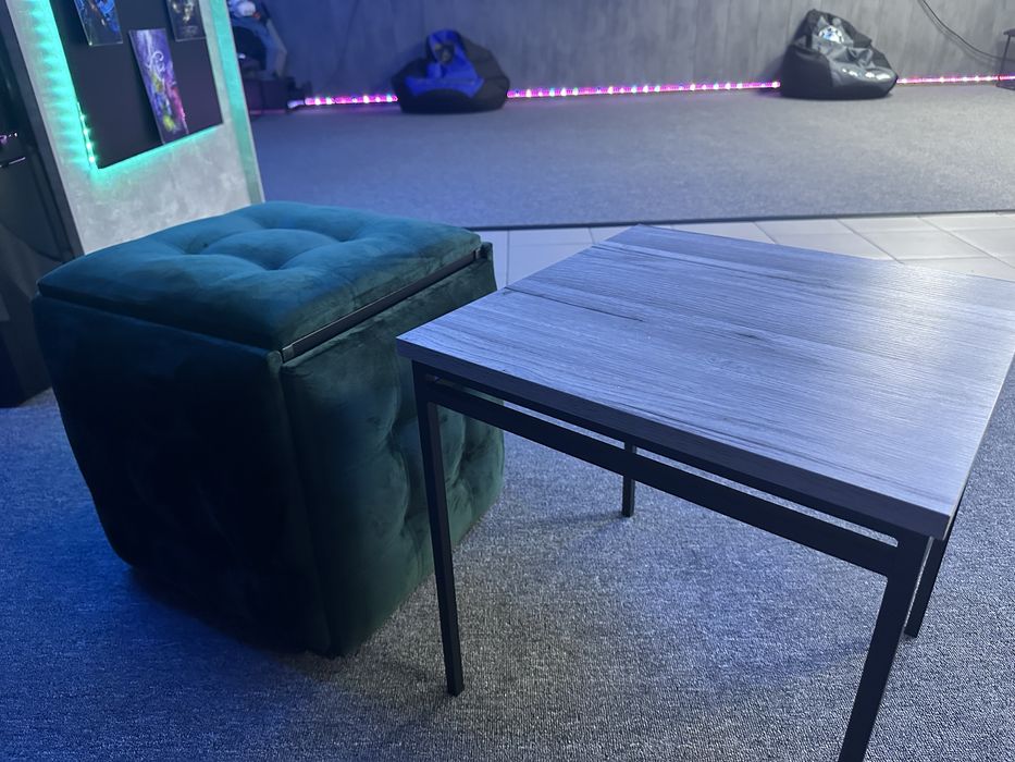 Пуф 6 в 1 з столиком