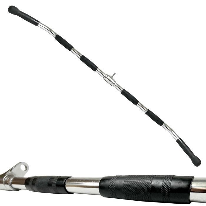 Uchwyt do wyciągu atlasu łamany długi 120 cm stal