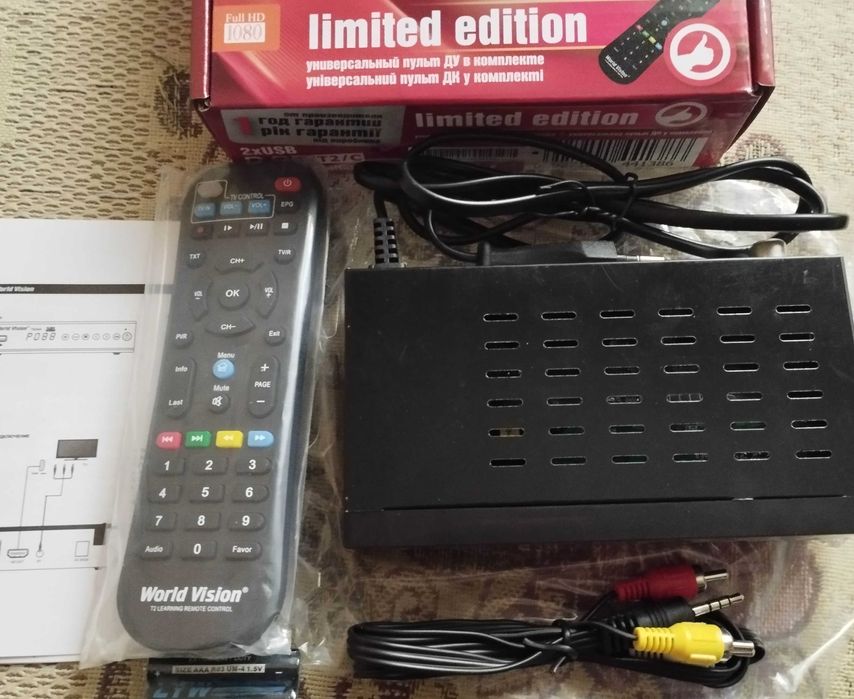 Тюнер Т2 WorldVision T624A - Современный Т2 в Металлическом Корпусе