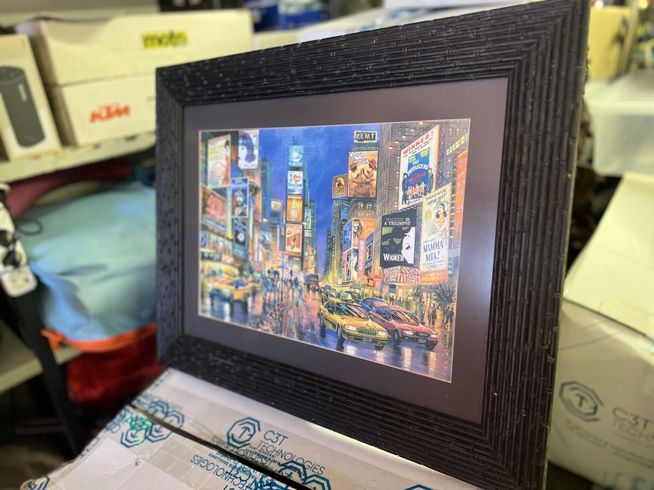 Quarto moldura de Nova Iorque