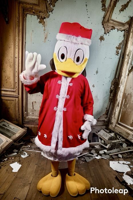 Mascote Pato Donald (Venda)