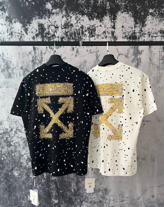 OFF-white футболка оригинал мужская женская унисекс оверсайз брендова