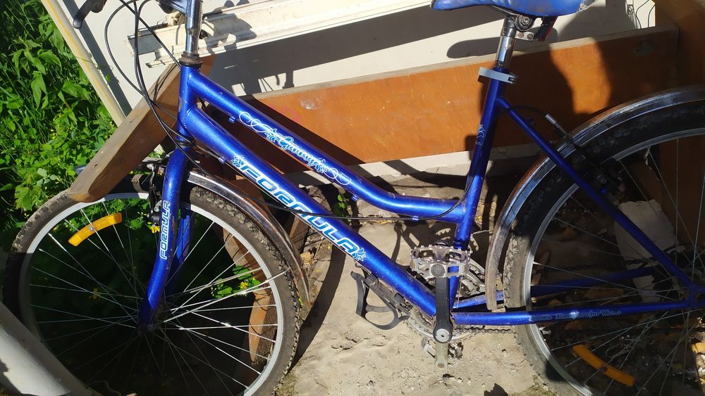 Велосипед на полном ходу