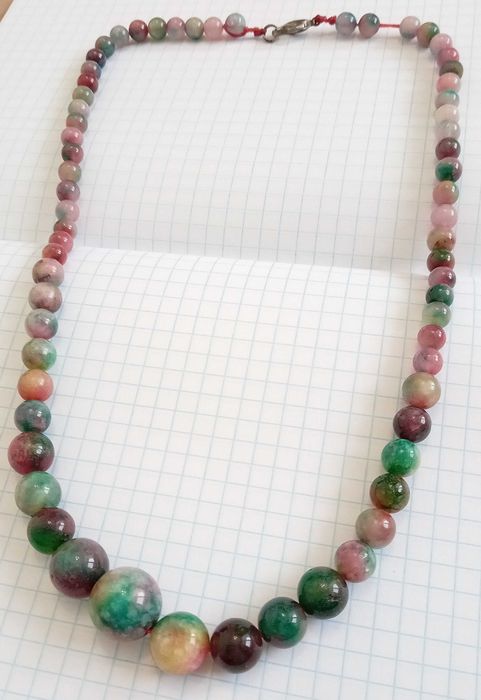 Цікаві буси намисто, натуральні камені, вінтаж