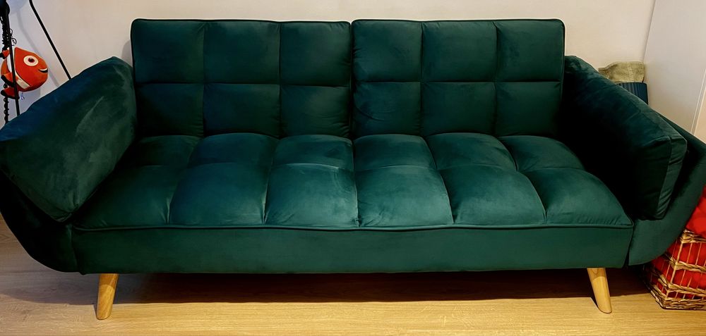 Kanapa butelkowa zieleń