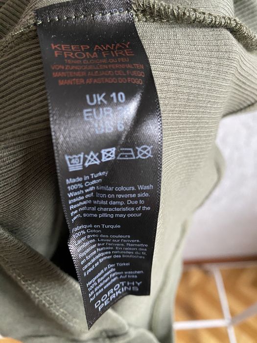 Dorothy Perkins Top koszulka 38 khaki