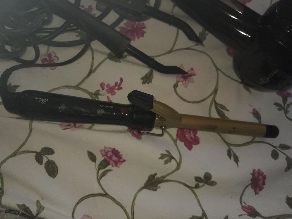 Babyliss em titânio + máquina de aplicação de extensões de Cabelo