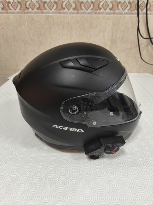 Capacete integral Acerbis X-Street c/oferta de Bluetooth V70