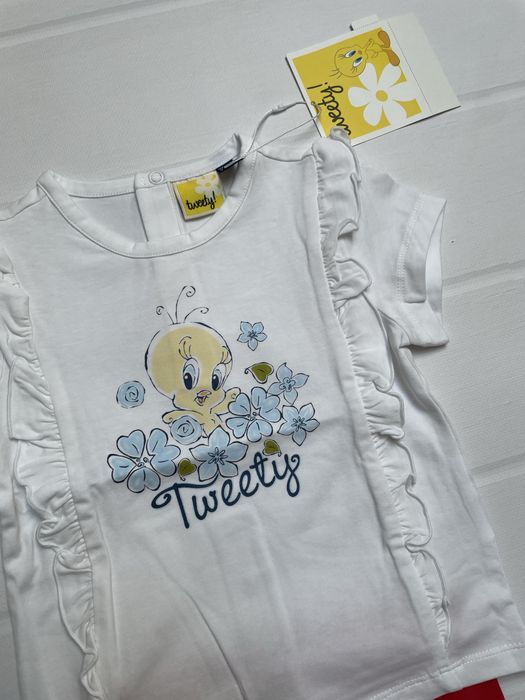 80 Original Marines 12 mies. Tweety komplet koszulka + legginsy zestaw