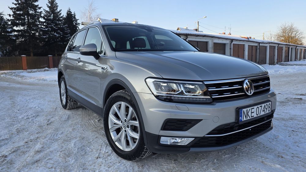 Vt tiguan high line 2.0 Diesel 190 km automat 4x4 ładny zamiana