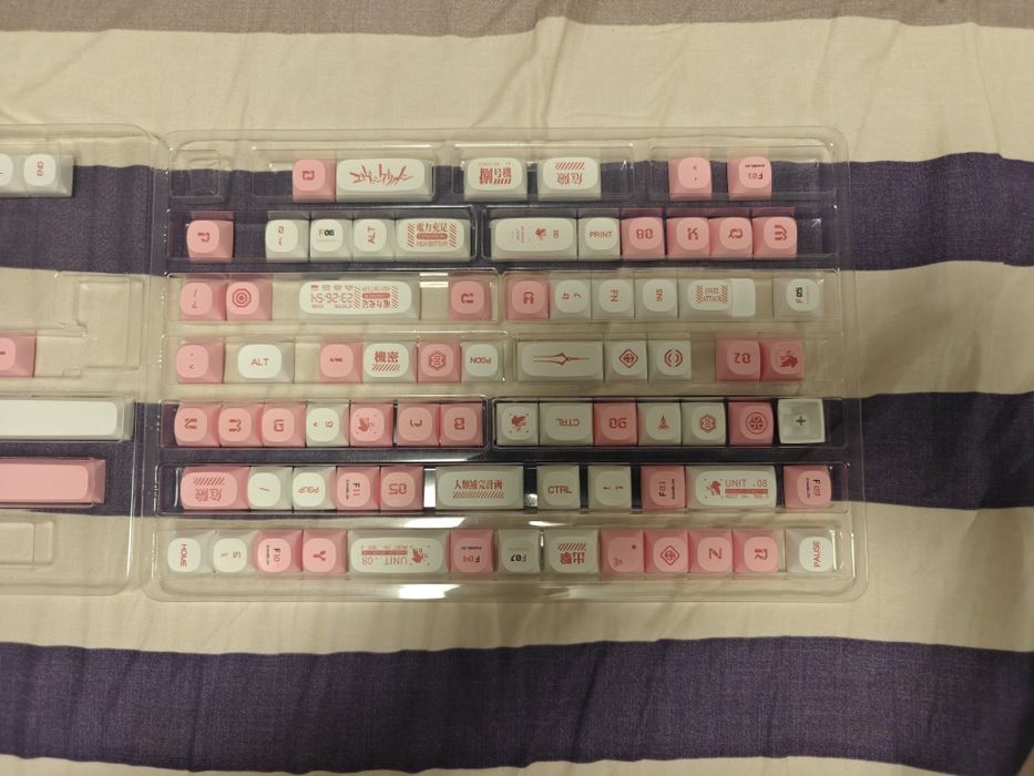 Keycaps EVA 08 134keycaps