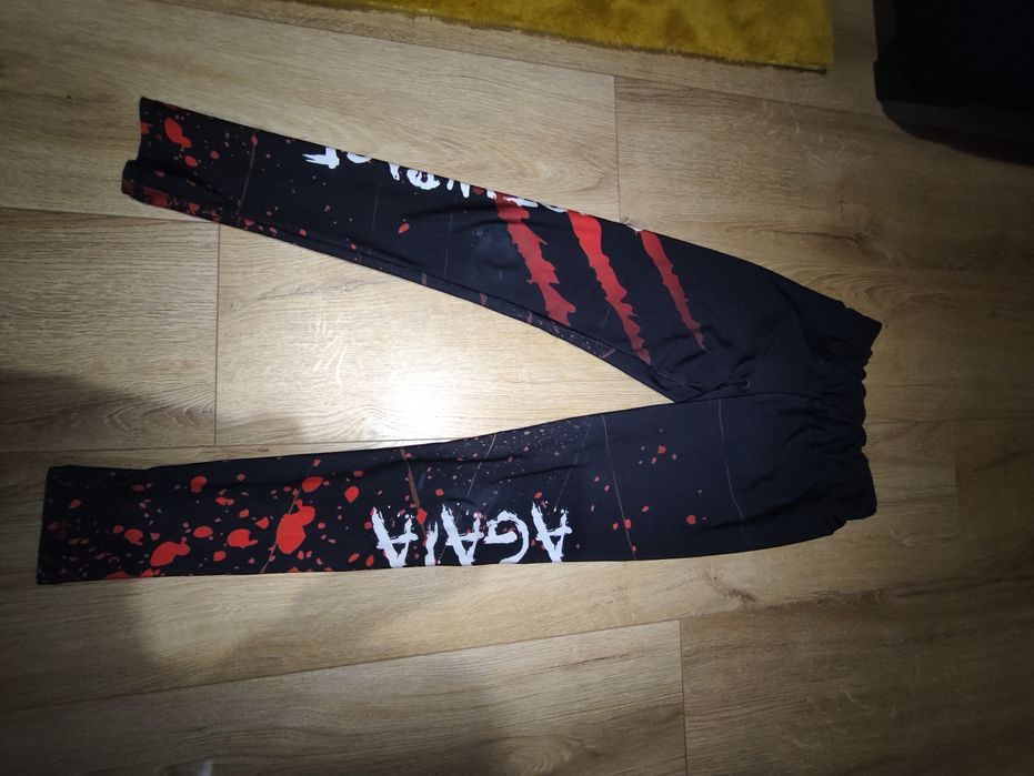 Leginsy damskie z napisami