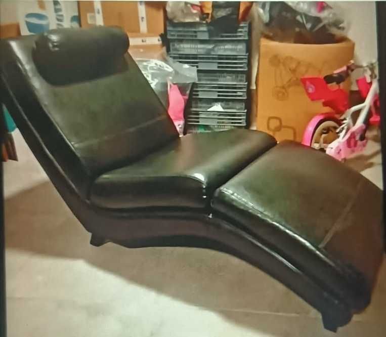 Poltrona Chaise long pele