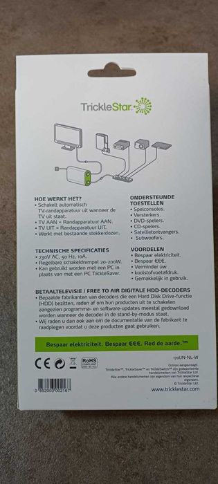 Керований вимикач-вмикач електроприладів TV Trickle