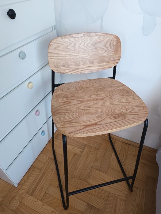 Hokery, wysokie taborety, 4 sztuki