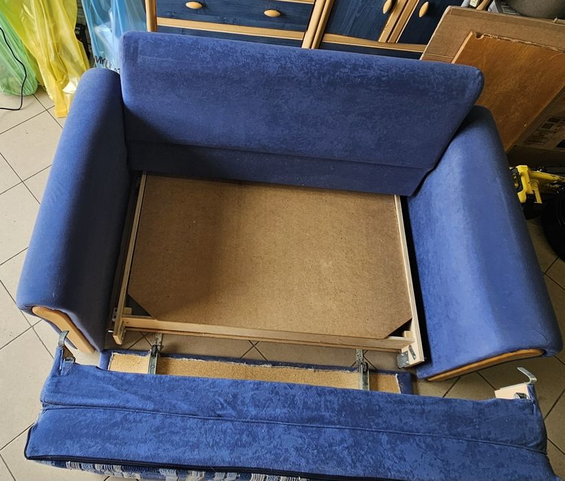 Sofa podwójna rozkładana