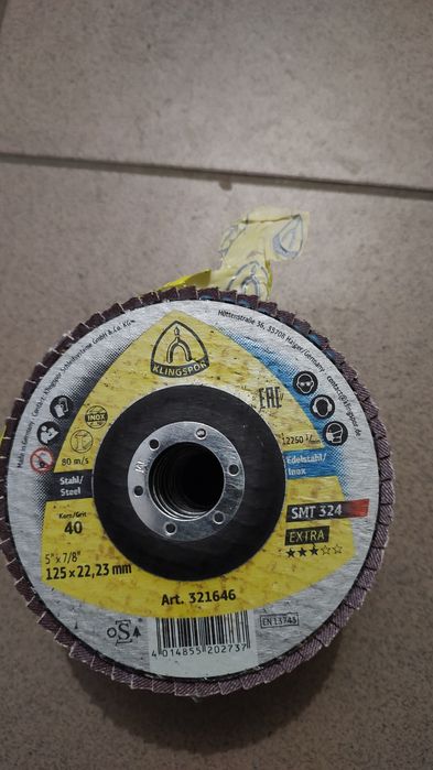 Tarcza listkowa  lamelka smt324