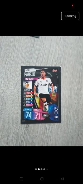 Karty piłkarskie Champions League