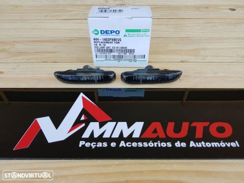Piscas Laterais BMW E46 Escurecidos