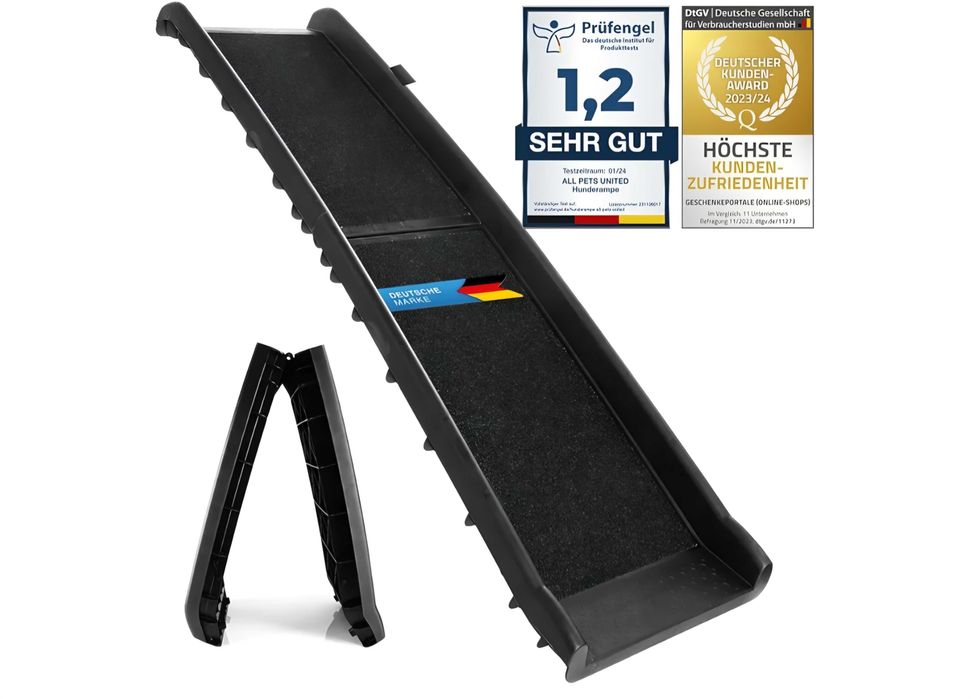 Składana rampa podest dla psa kota zwierząt domowych 156x40cm do 90kg
