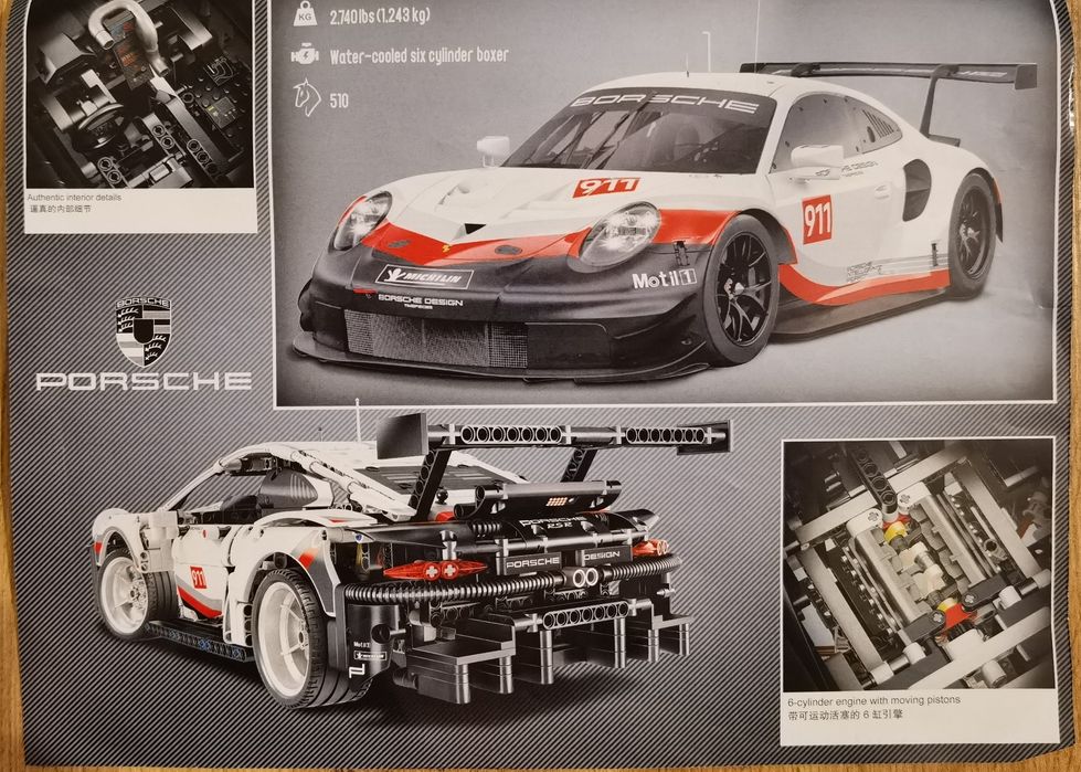 Nowe klocki konstrukcyjne / technic samochód komp. z LEGO