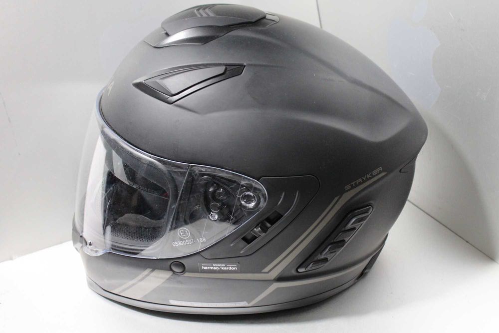 Шолом Чорний Sena Stryker SP87 Bluetooth L-58-59см Harman kardon