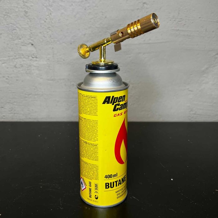 Palnik Spawalniczy RICAS Gazowy na Kartusze + 4 Kartusze + 2 GRATISY