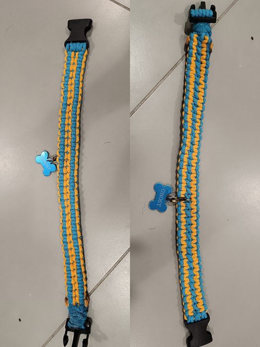 Coleira Macramé - feita a medida! +Oferta de puseira