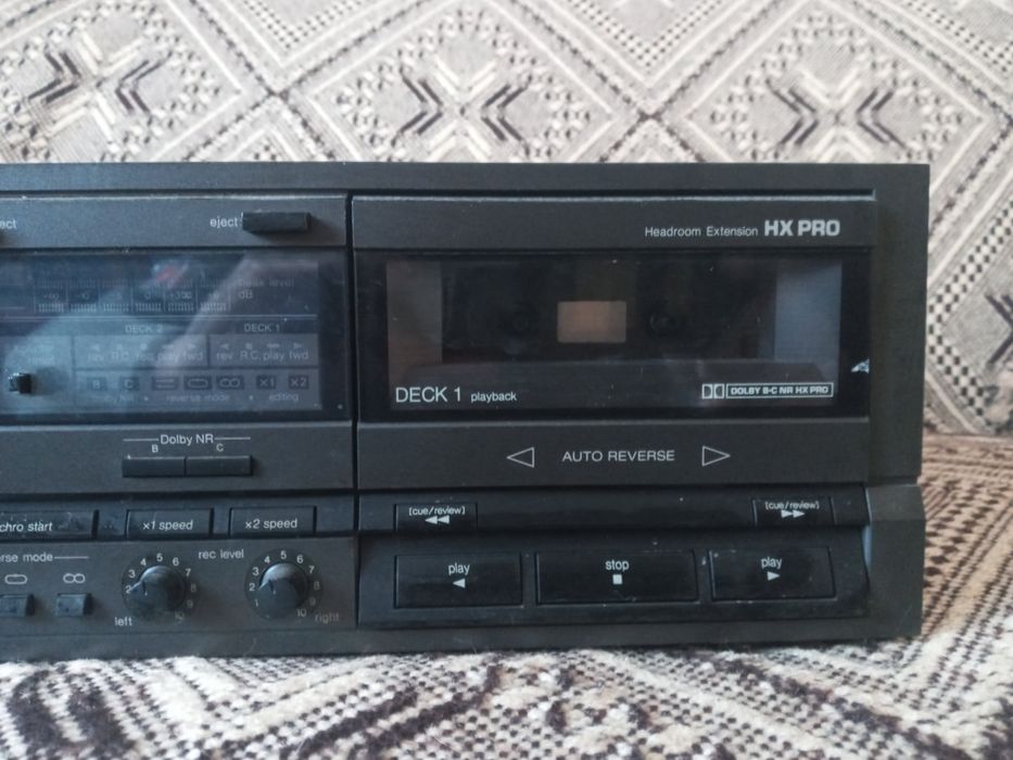 Magnetofon kasetowy Technics RS-TR265 czarny