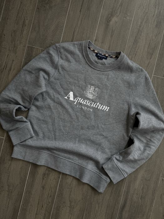 Світшот Aquascutum сірого кольору