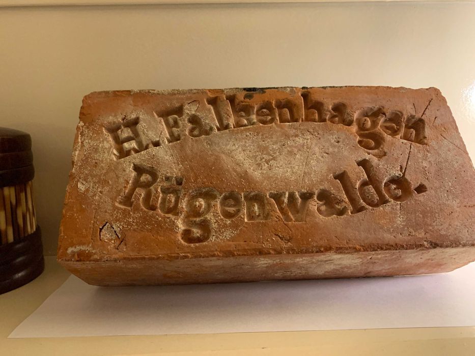 Stara cegła Darłowo Wzór 1 - H.FALHENHAGEN RUGENWALDE  APHR 06/23