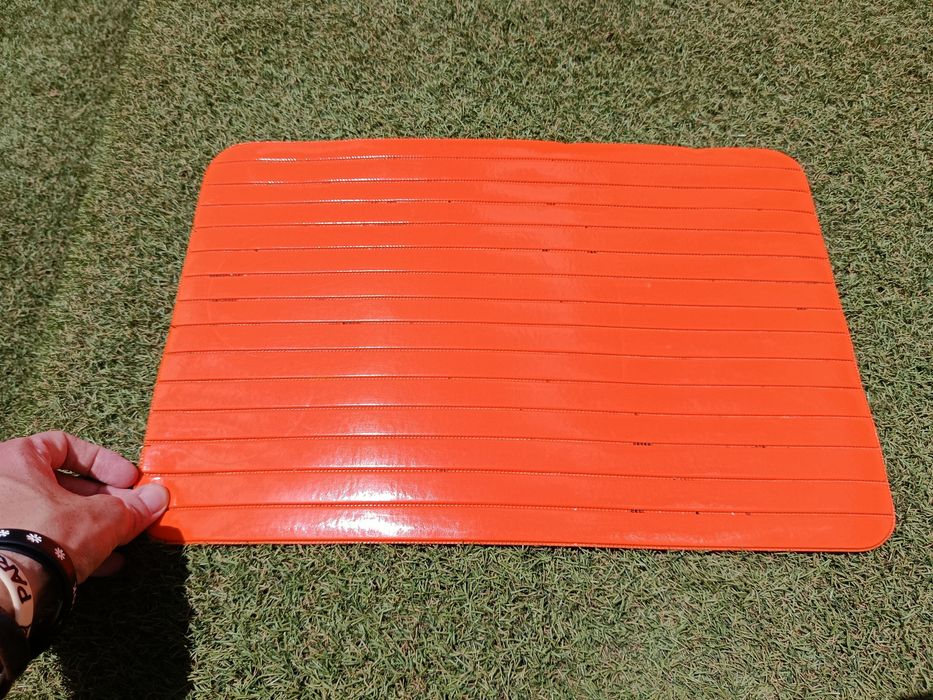 Conjunto 3 Individuais Laranja | Set of 3 Orange Placemats