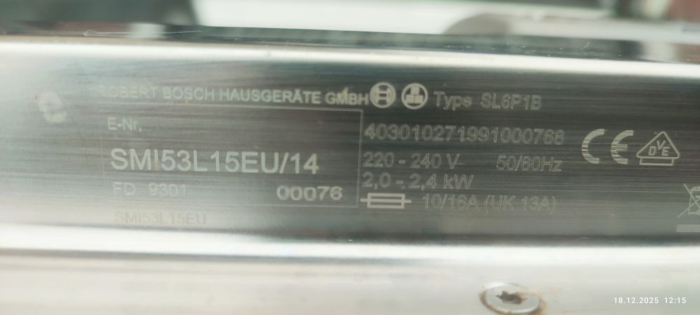 Zmywarka Bosch 60cm do zabudowy