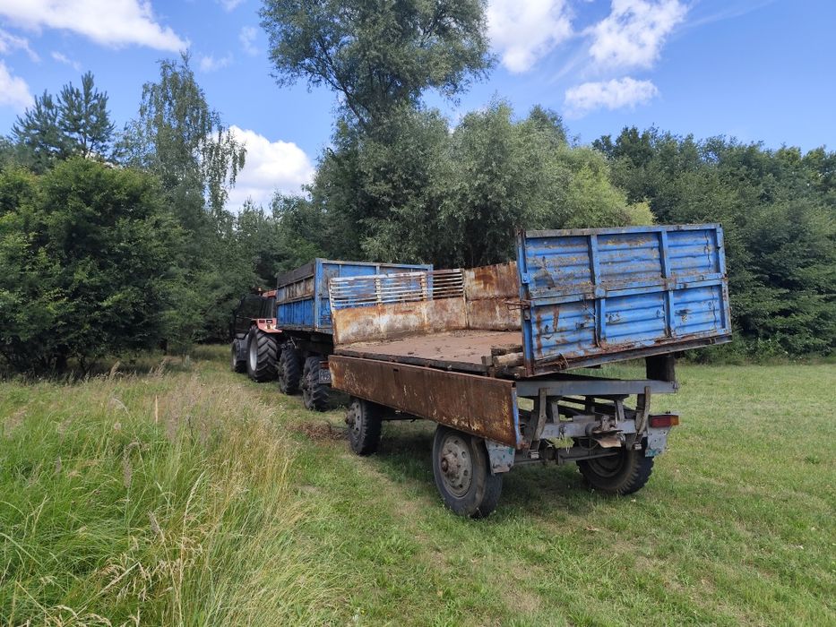 Przyczepa wywortka D50 - 3 strony ( D47,D35,D55,HL, Brandys) - ZAMIANA