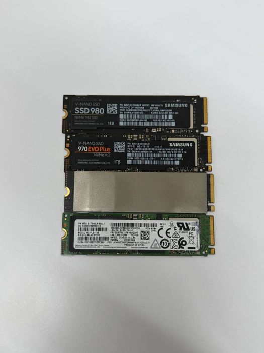 SSD m2 nvme 256Gb/512Gb/1Tb/2Tb вживані